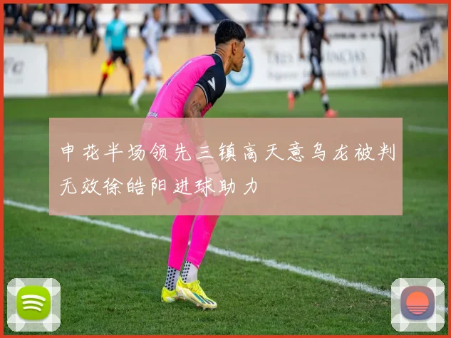 申花半场领先三镇高天意乌龙被判无效徐皓阳进球助力